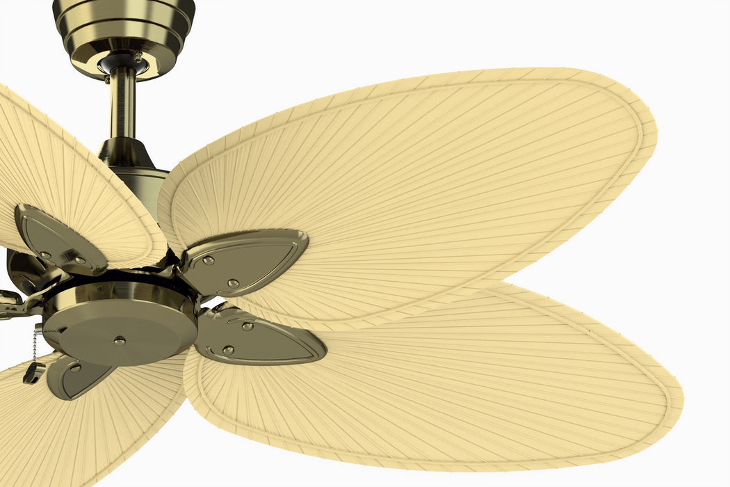 Fanimation FP7500AB 52" Ceiling Fan, Antique Brass