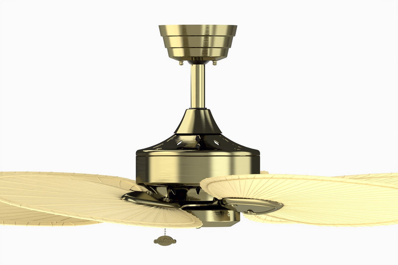 Fanimation FP7500AB 52" Ceiling Fan, Antique Brass