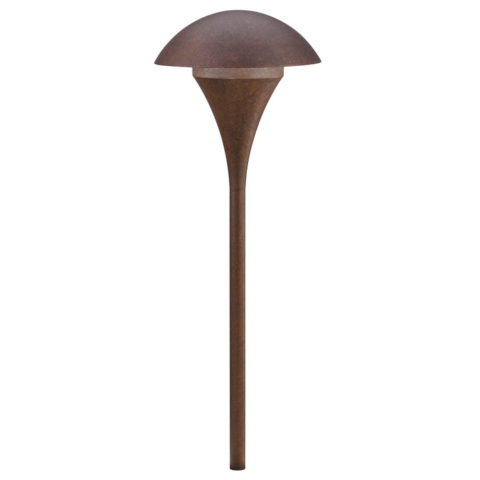 Kichler 15236TZT One Light Path & Spread, Textured Tannery Bronze