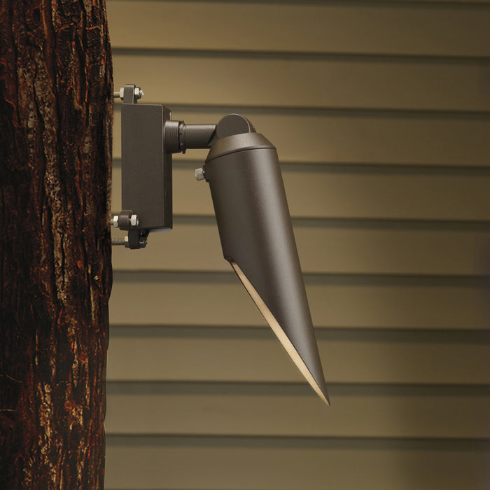Kichler 15494AZT One Light Down Accent, Textured Architectural Bronze