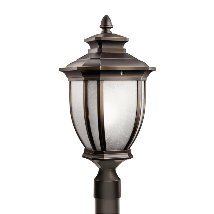 Kichler 9938RZ One Light Outdoor Post Mount, Rubbed Bronze