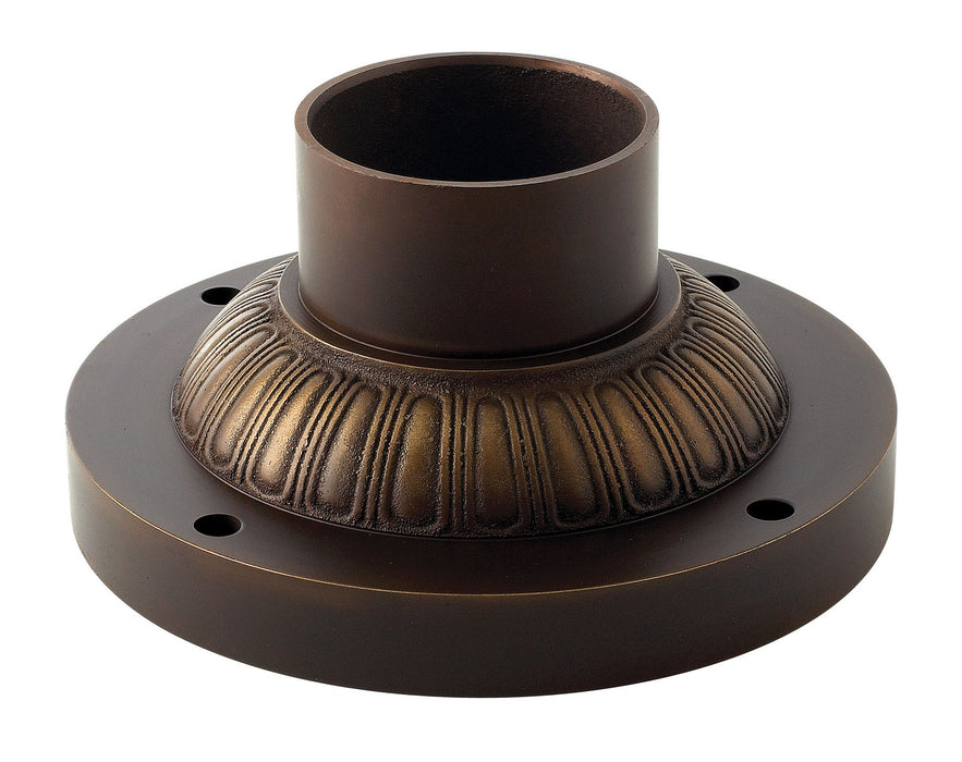 Hinkley 1308MT Pier Mount Base, Metro Bronze
