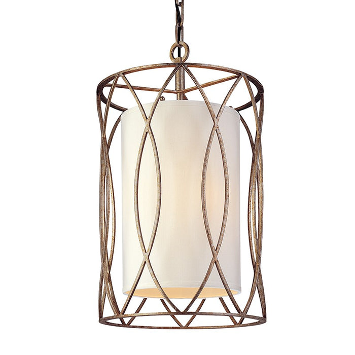 Troy Lighting F1287-SG Three Light Pendant, Silver Gold
