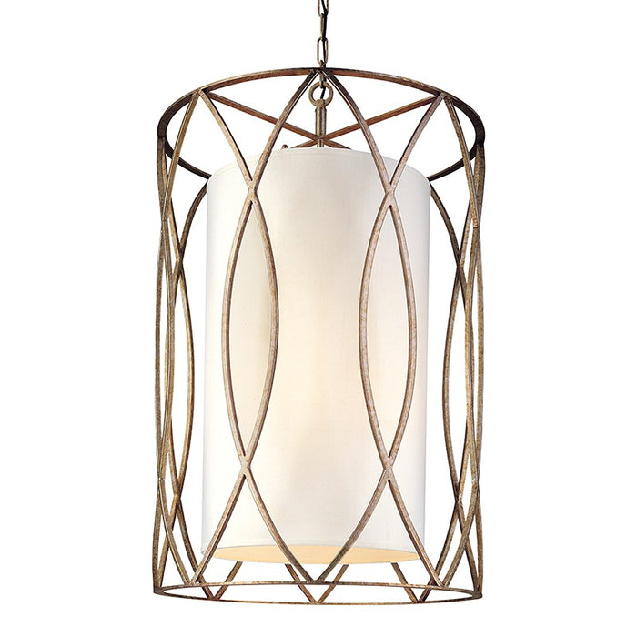 Troy Lighting F1288-SG Eight Light Pendant, Silver Gold