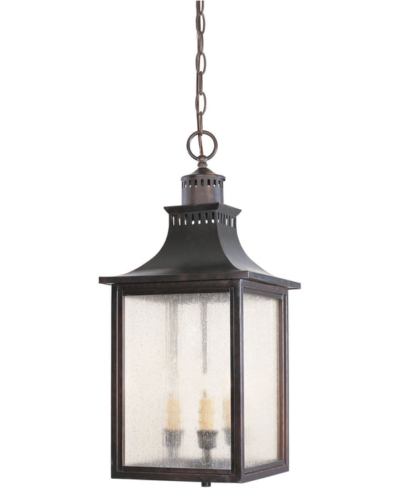 Savoy House 5-256-13 Three Light Hanging Lantern, English Bronze