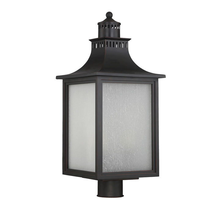 Savoy House 5-255-13 Three Light Post Lantern, English Bronze