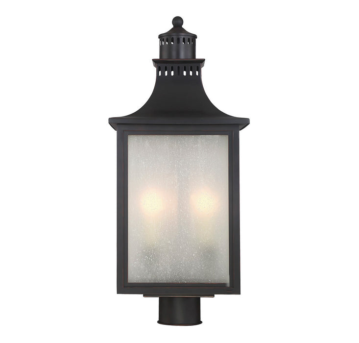 Savoy House 5-255-13 Three Light Post Lantern, English Bronze
