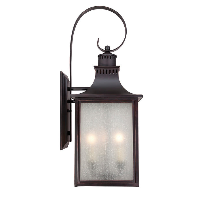 Savoy House 5-259-13 Three Light Wall Lantern, English Bronze