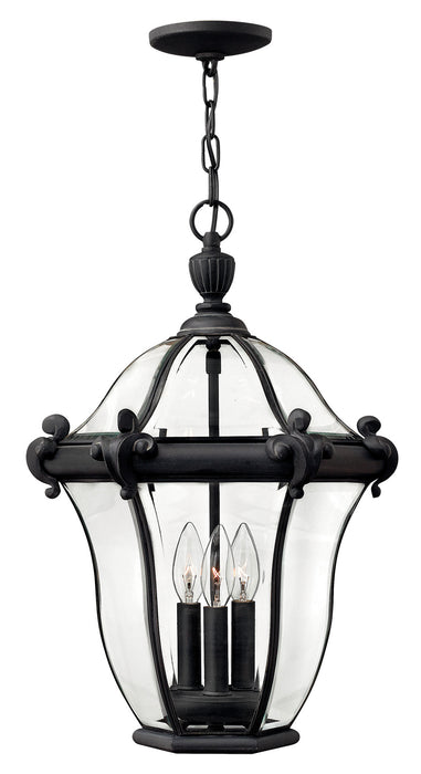 Hinkley 2442MB LED Hanging Lantern, Museum Black