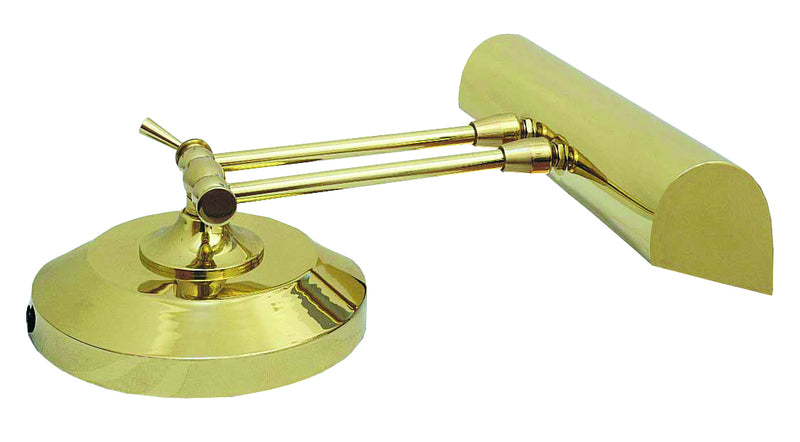 House of Troy P14-250 Two Light Piano/Desk Lamp, Polished Brass