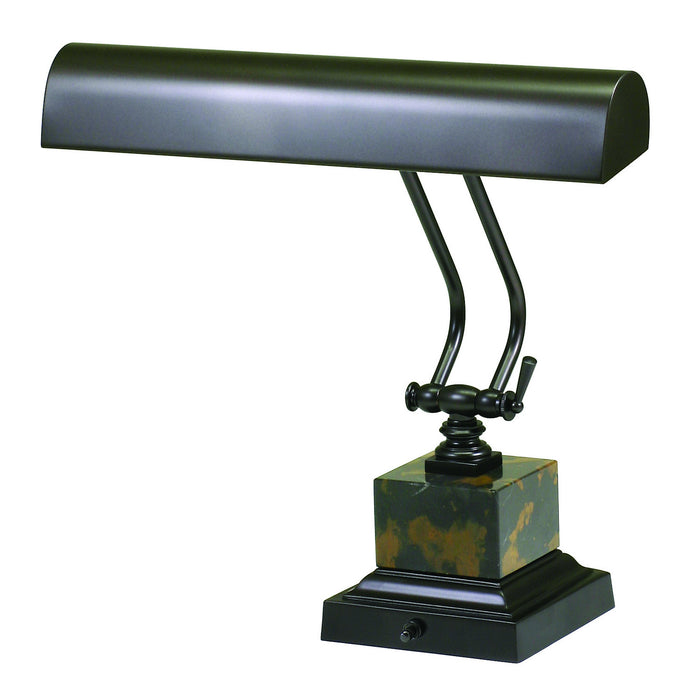 House of Troy P14-280 Two Light Piano/Desk Lamp, Mahogany Bronze