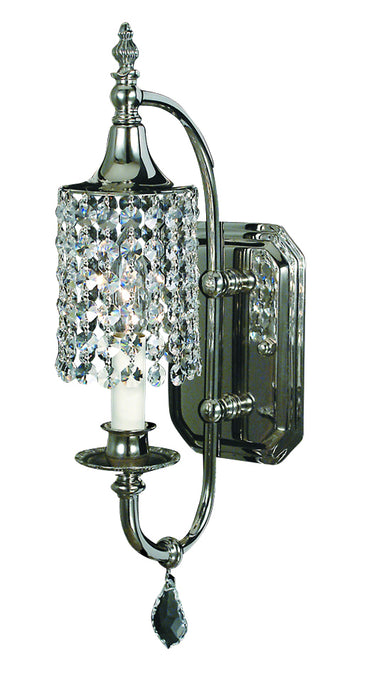 Framburg 2041 PS One Light Wall Sconce, Polished Silver