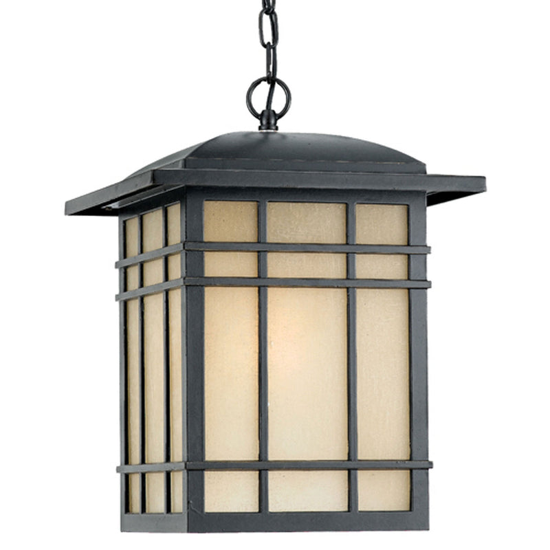 Quoizel HC1913IB One Light Outdoor Hanging Lantern, Imperial Bronze