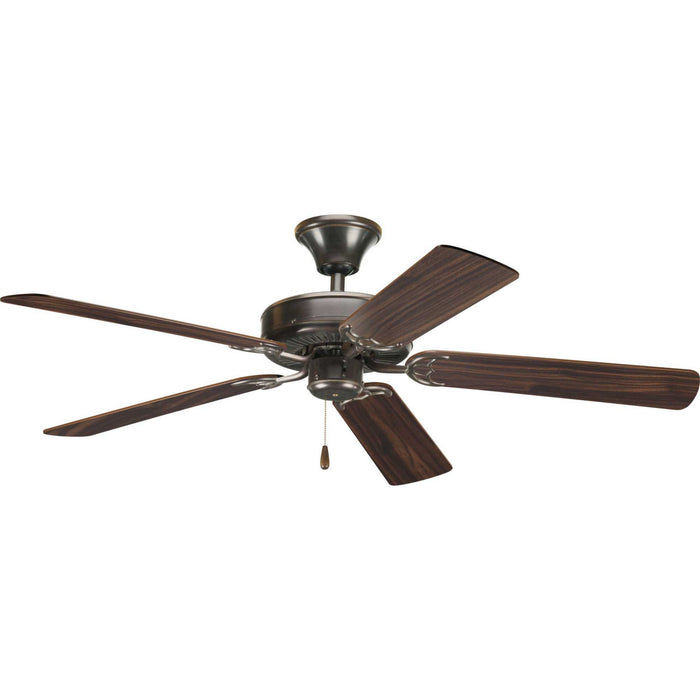 Progress Lighting P2501-20 52" Ceiling Fan, Antique Bronze