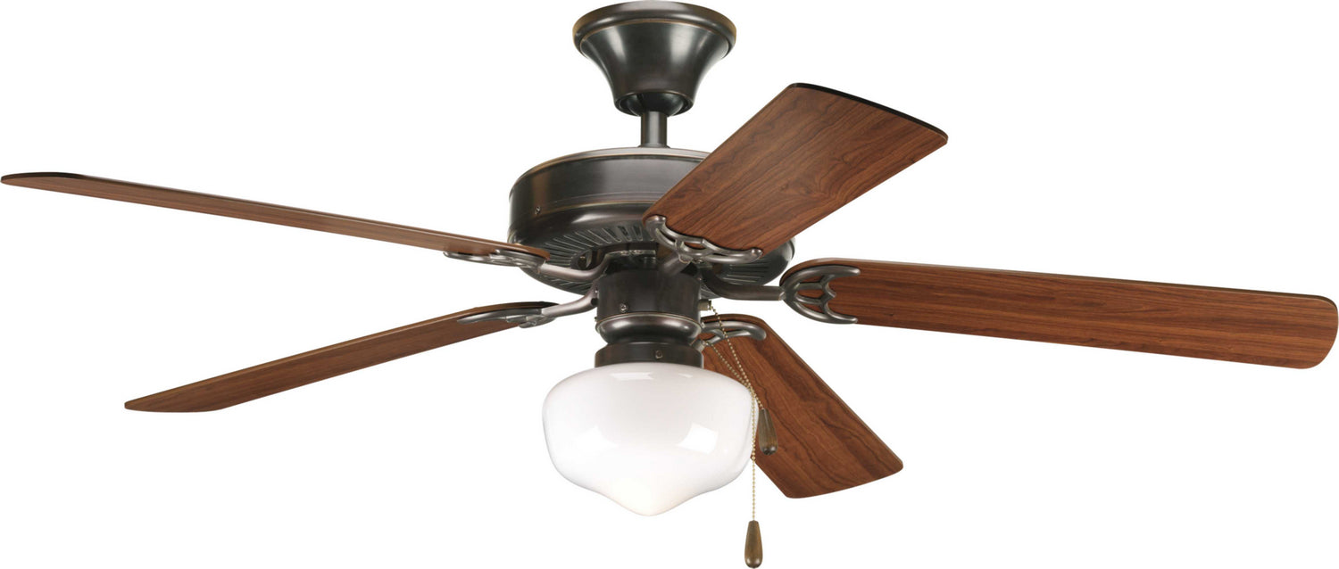 Progress Lighting P2501-20 52" Ceiling Fan, Antique Bronze