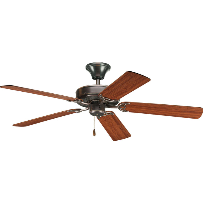 Progress Lighting P2501-20 52" Ceiling Fan, Antique Bronze