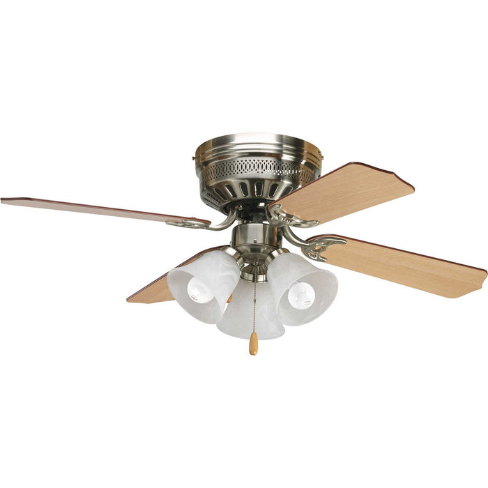 Progress Lighting P2524-09 42" Ceiling Fan, Brushed Nickel