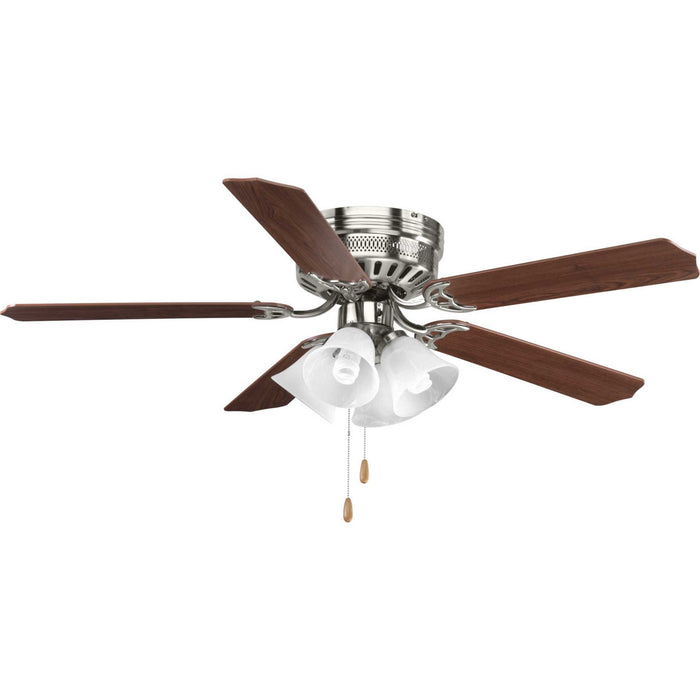 Progress Lighting P2525-09 52" Ceiling Fan, Brushed Nickel