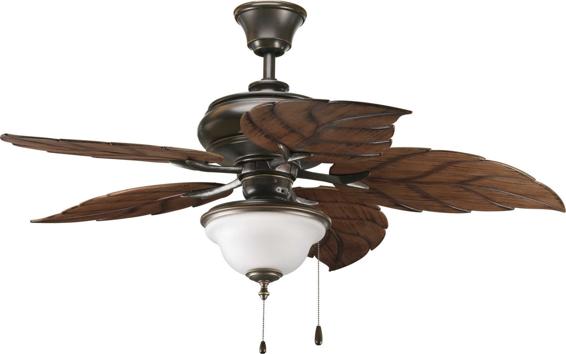 Progress Lighting P2526-20 52" Ceiling Fan, Antique Bronze