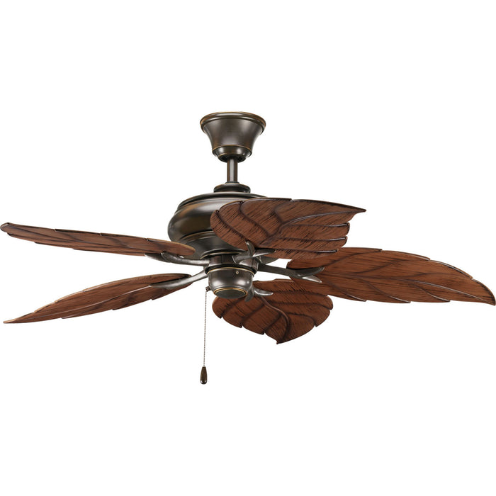 Progress Lighting P2526-20 52" Ceiling Fan, Antique Bronze