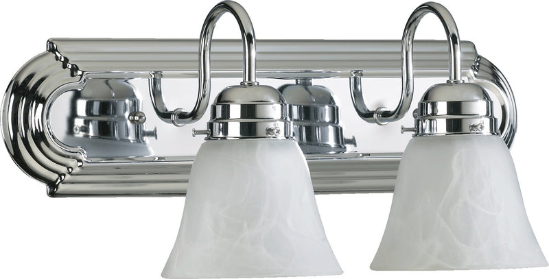 Quorum 5094-2-114 Two Light Vanity, Chrome