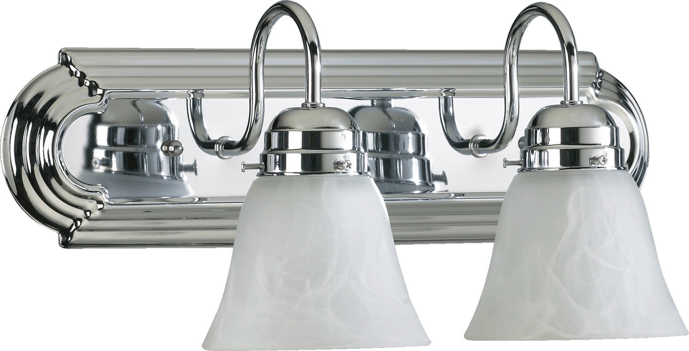 Quorum 5094-2-114 Two Light Vanity, Chrome