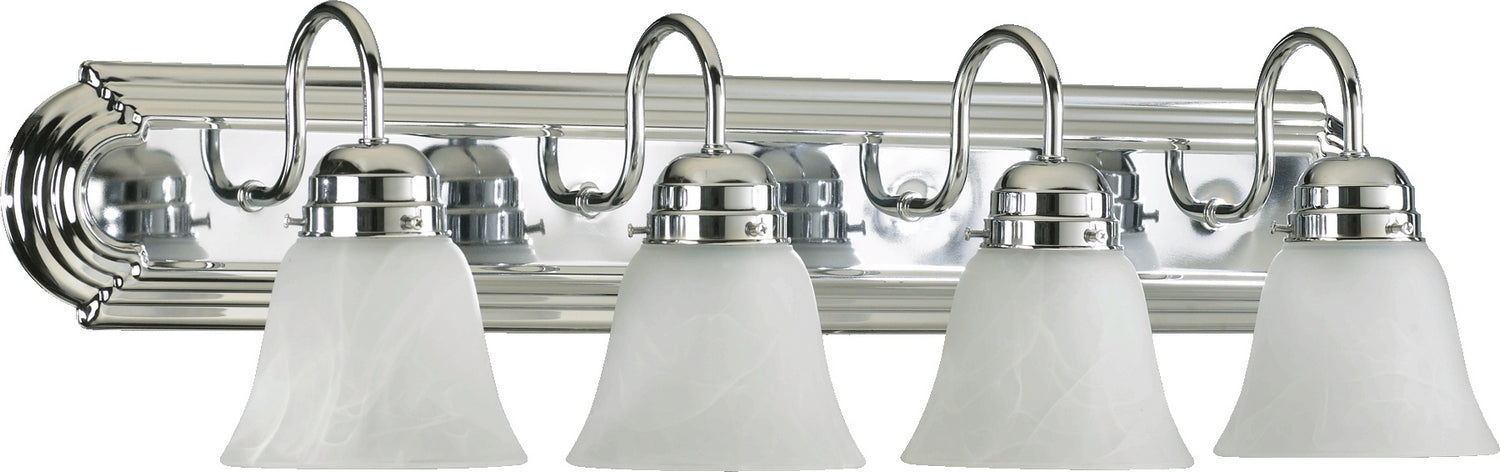 Quorum 5094-4-114 Four Light Vanity, Chrome