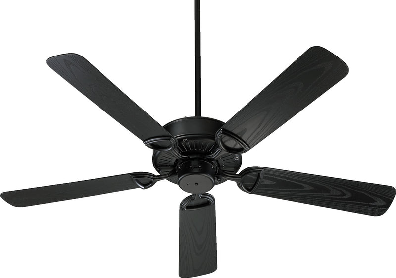 Quorum 143525-599 52"Patio Fan, Matte Black