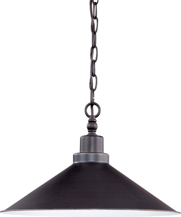 Nuvo Lighting 60-1707 One Light Pendant, Mission Dust Bronze