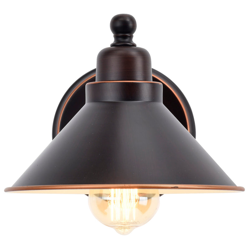 Nuvo Lighting 60-1709 One Light Wall Sconce, Mission Dust Bronze