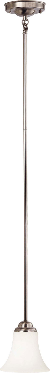 Nuvo Lighting 60-1831 One Light Mini Pendant, Brushed Nickel