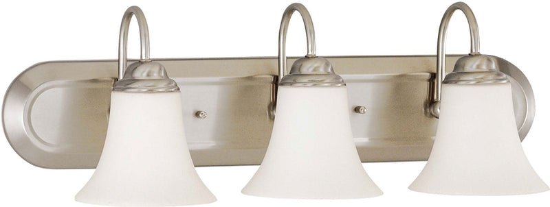 Nuvo Lighting 60-1834 Three Light Vanity, Brushed Nickel