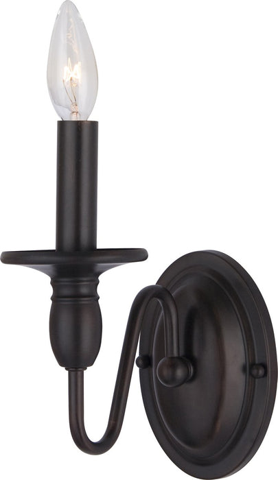 Maxim 11031OI One Light Wall Sconce, Oil Rubbed Bronze
