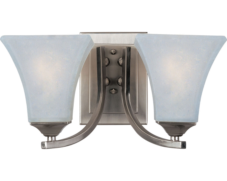 Maxim 20099FTSN Two Light Bath Vanity, Satin Nickel