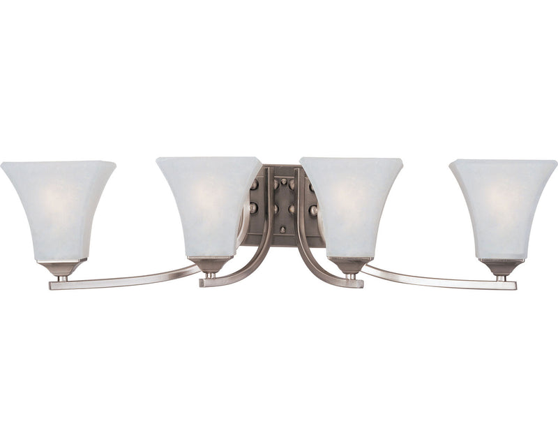 Maxim 20101FTSN Four Light Bath Vanity, Satin Nickel