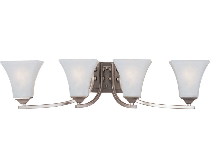 Maxim 20101FTSN Four Light Bath Vanity, Satin Nickel