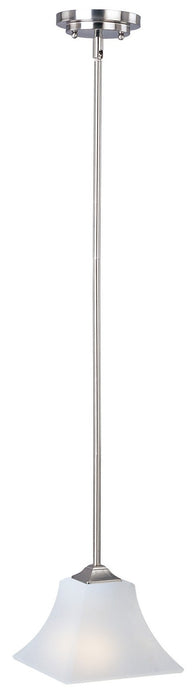 Maxim 92090FTSN One Light Mini Pendant, Satin Nickel