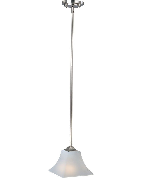 Maxim 92090FTSN One Light Mini Pendant, Satin Nickel