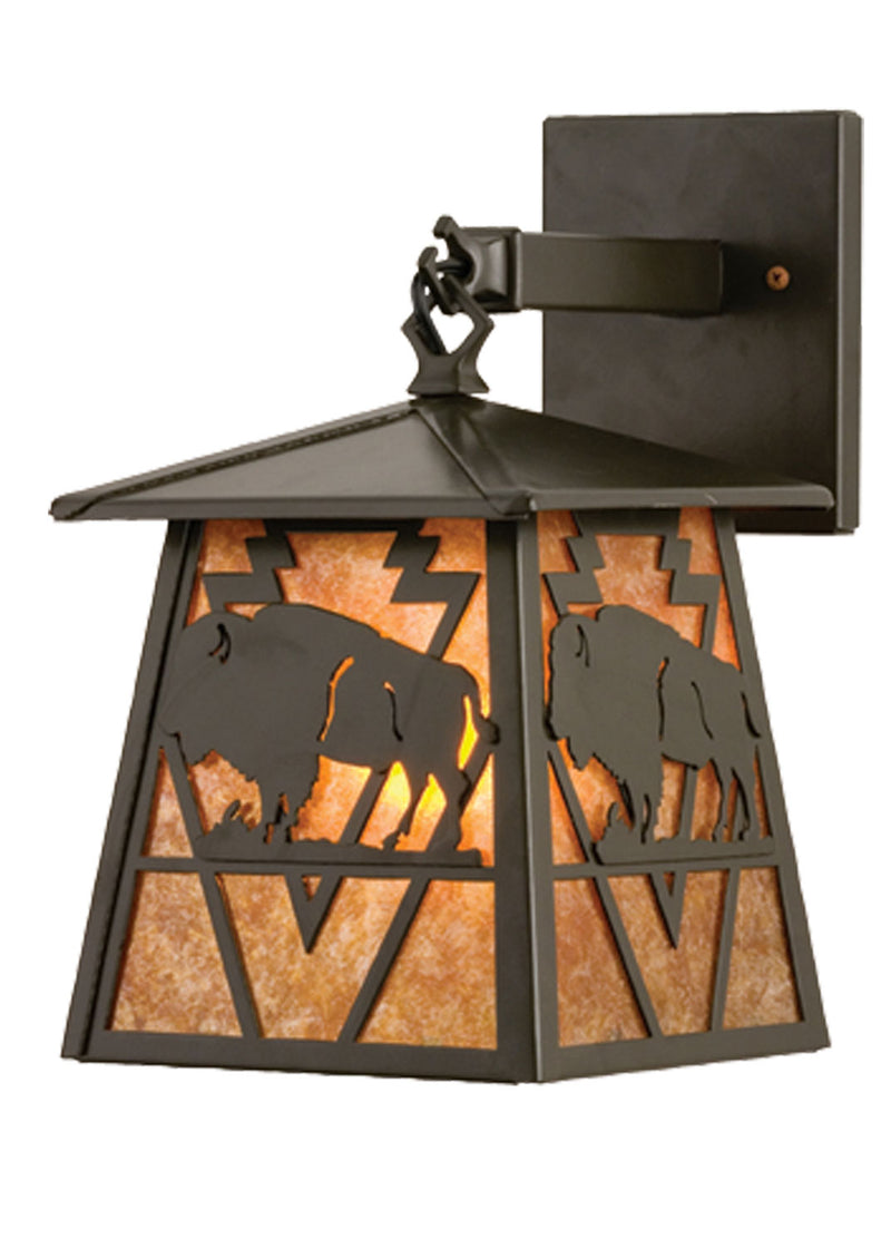 Meyda Tiffany 15396 One Light Wall Sconce, Timeless Bronze