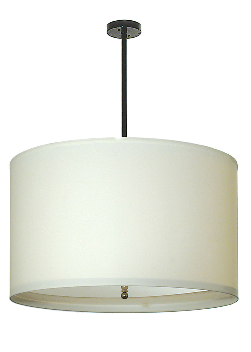 Meyda Tiffany 19304 Four Light Pendant, Nickel