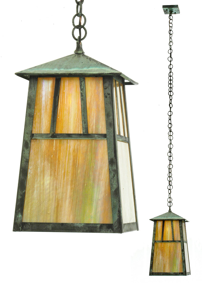 Meyda Tiffany 20111 One Light Pendant, Verdigris