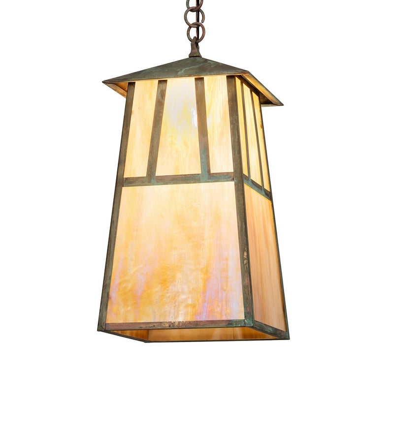 Meyda Tiffany 20114 One Light Pendant, Verdigris