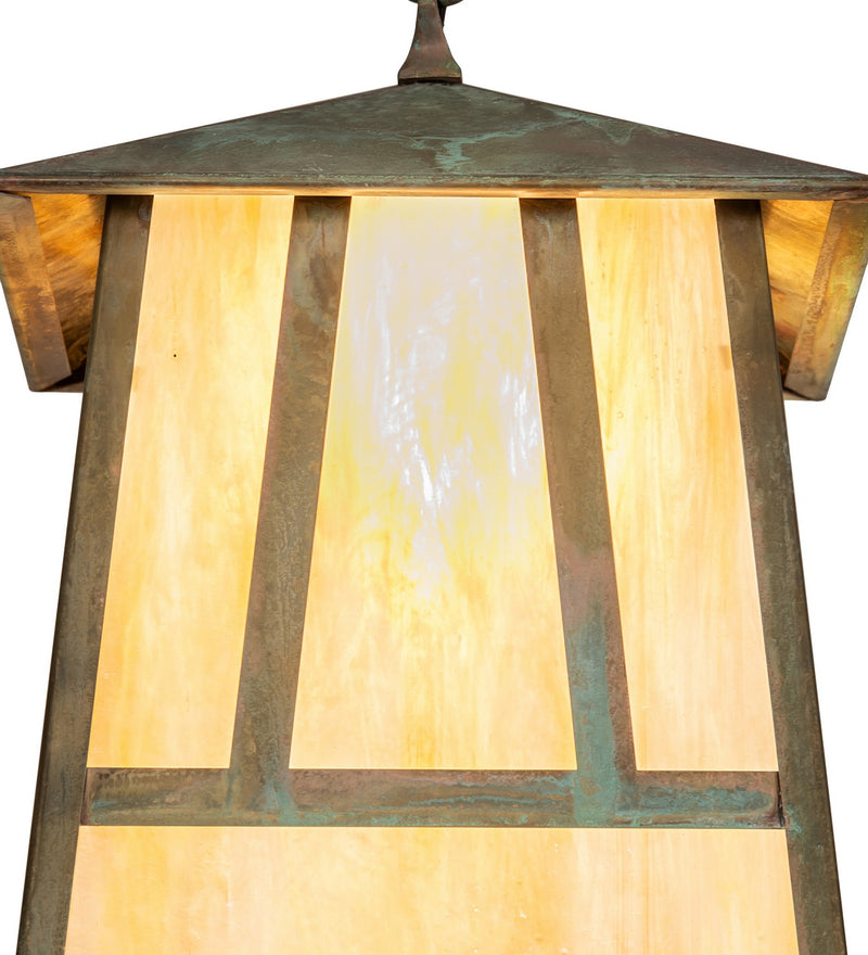 Meyda Tiffany 20114 One Light Pendant, Verdigris