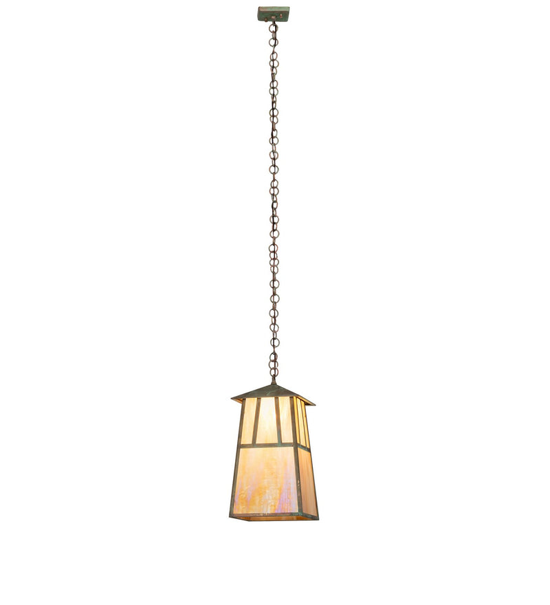 Meyda Tiffany 20114 One Light Pendant, Verdigris