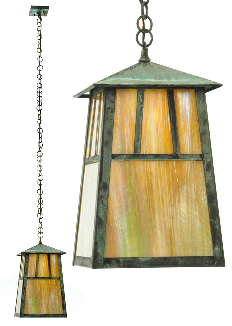 Meyda Tiffany 20114 One Light Pendant, Verdigris