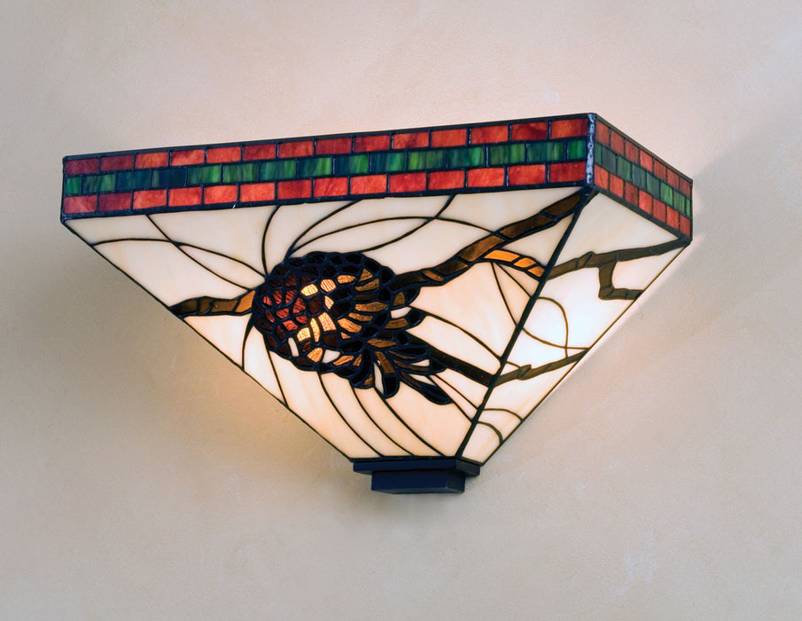 Meyda Tiffany 21035 Two Light Wall Sconce, Oil Rubbed Bronze