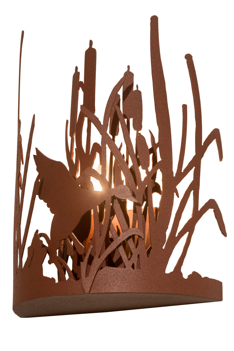 Meyda Tiffany 22923 One Light Wall Sconce, Rust