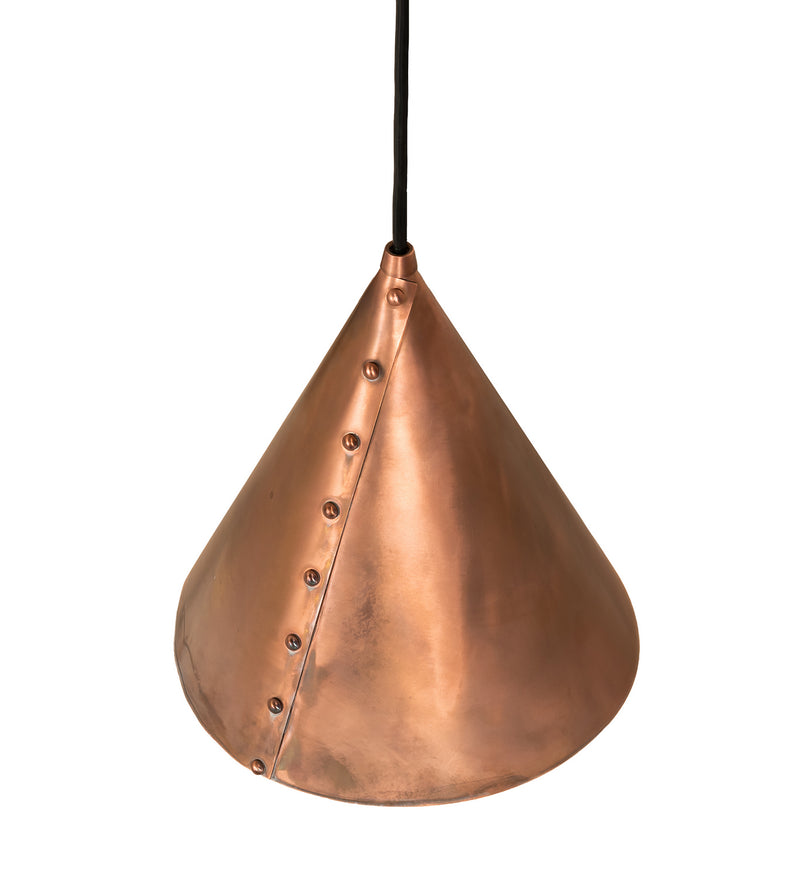 Meyda Tiffany 23303 One Light Pendant, Vintage Copper