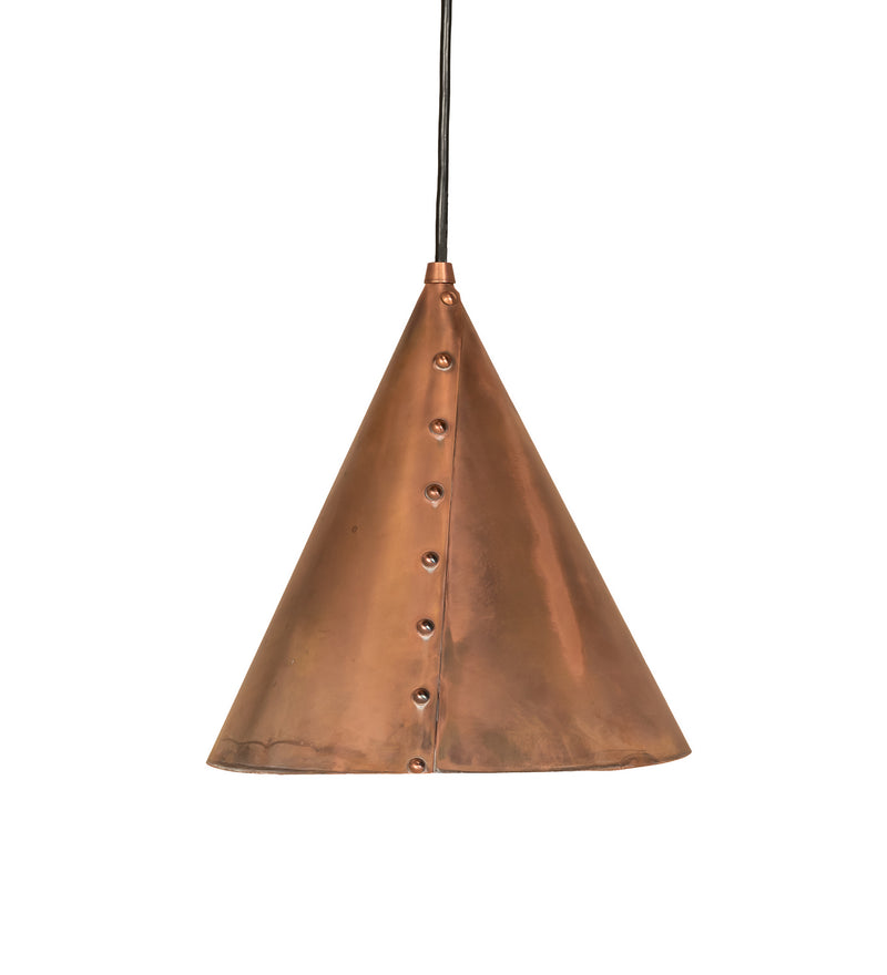 Meyda Tiffany 23303 One Light Pendant, Vintage Copper