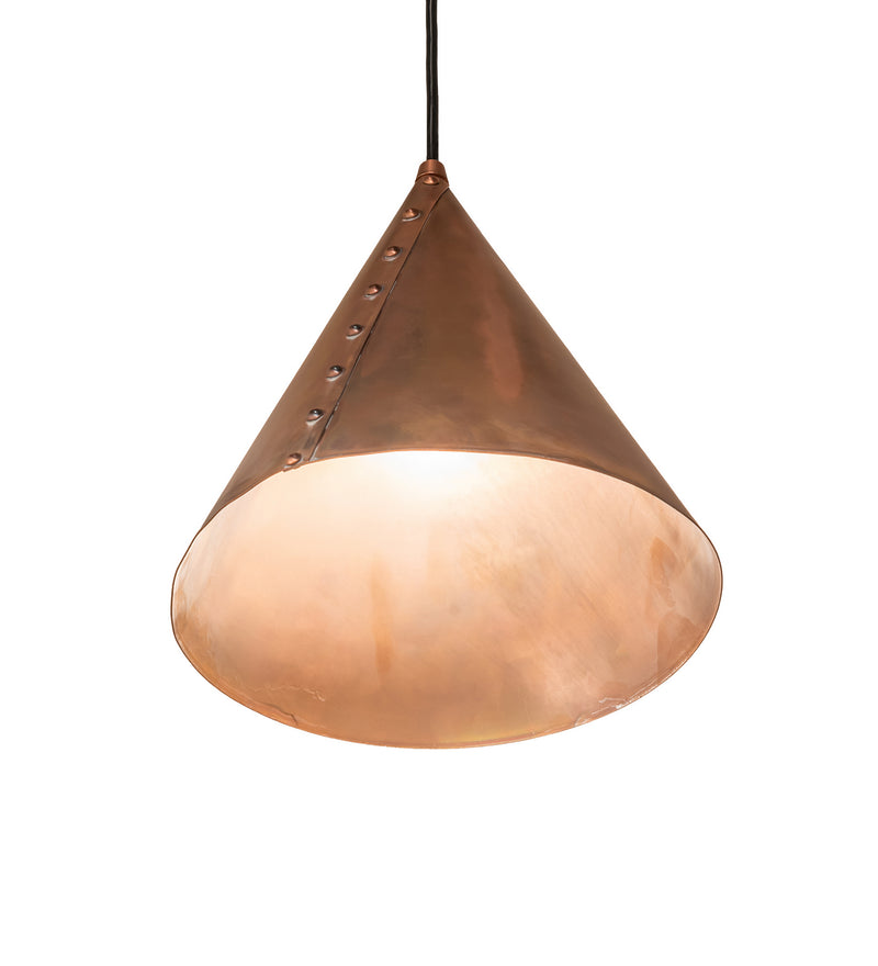Meyda Tiffany 23303 One Light Pendant, Vintage Copper